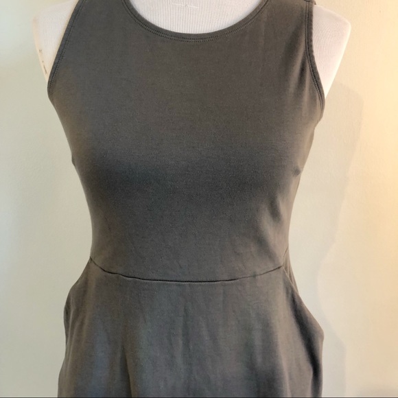 New York & Company Grey Fit and Flare Dress, size Small - Picture 2 of 16